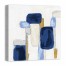 Rhapsody in Navy Abstract 24x24 Canvas Wall Art