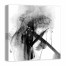 Shades of Grey 1Abstract 24x24 Canvas Wall Art