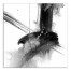 Shades of Grey 2 Abstract 24x24 Canvas Wall Art
