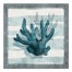Verdant Coral 24x24 Canvas Wall Art