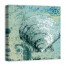 Emerald Clam Shell 24x24 Canvas Wall Art