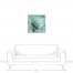 Emerald Clam Shell 24x24 Canvas Wall Art