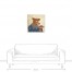 Cool Cow PB&J 24x24 Canvas Wall Art
