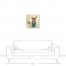 Cool Doe with Donut and Sprinkles 20x20 Canvas Wall Art