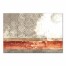 Moroccan Sunset Abstract 36x24 Canvas Wall Art