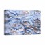 Blue Agate Abstract 36x24 Canvas Wall Art 