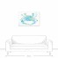 Coastal Crab 36x24 Canvas Wall Art