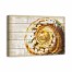 Button Shell Coastal 36x24 Canvas Wall Art