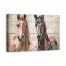 Watercolor Colts 36x24 Canvas Wall Art 