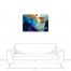Conjunction Abstract 36x24 Canvas Wall Art