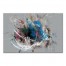 Explosion Abstract 36x24 Canvas Wall Art
