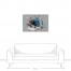Explosion Abstract 36x24 Canvas Wall Art
