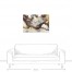 Outburst Abstract 36x24 Canvas Wall Art 