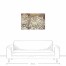 Snowy Chrysanthemum 36x24 Canvas Wall Art 