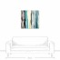 Linear Study Abstract 30x30 Canvas Wall Art