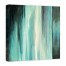 Emerald Sea Abstract 30x30 Canvas Wall Art 