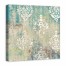 Emerald Sea Abstract 30x30 Canvas Wall Art 