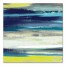 Citrine/ Cobalt Abstract 30x30 Canvas Wall Art
