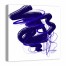 Synergy in Blue 1 Abstract 30x30 Canvas Wall Art