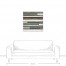 Igneous Lines Abstract 30x30 Canvas Wall Art