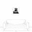 Cool Cow with Spectacles 20x20 Canvas Wall Art