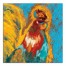 Regal Rooster 30x30 Canvas Wall Art