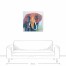Patient Pachyderm 30x30 Canvas Wall Art