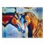 Psychedelic Horses 40x30 Canvas Wall Art 