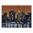 Skyline at Dusk 40x30 Canvas Wall Art