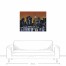 Skyline at Dusk 40x30 Canvas Wall Art