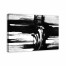 Black and White Contemporary 48x32 Canvas Wall Art