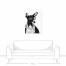 Black and White Doe 24x36 Canvas Wall Art