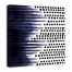 Dot and Dash 36x36 Contemporary Canvas Wall Art