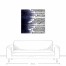 Dot and Dash 36x36 Contemporary Canvas Wall Art