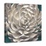 White Chrysanthemum 36x36 Canvas Wall Art