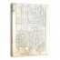 New York City Map 30x40 Canvas Wall Art 