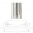 Up and Down Contemporary 32x48 Canvas Wall Art 