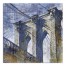 Brooklyn Bridge 36x36 Canvas Wall Art 