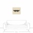 Hipster Handlebar Mustache 24x20 Canvas Wall Art