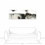 Eruption Abstract 60x20 Canvas Wall Art
