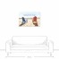 Sitting By The Ocean 36x24 Canvas Wall Art