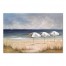 Seaside Umbrellas 36x24 Canvas Wall Art