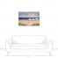 Seaside Umbrellas 36x24 Canvas Wall Art