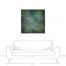 Emerald Expression 36x36 Canvas Wall Art