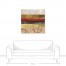Crimson Virtue 36x36 Canvas Wall Art
