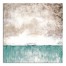 Teal Fusion 36x36 Canvas Wall Art