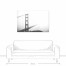 Golden Gate 48x32 Canvas Wall Art