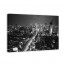 City at Night 48x32 Canvas Wall Art