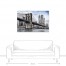 Into The City 48x32 Canvas Wall Art