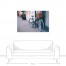 Village Life 48x32 Canvas Wall Art